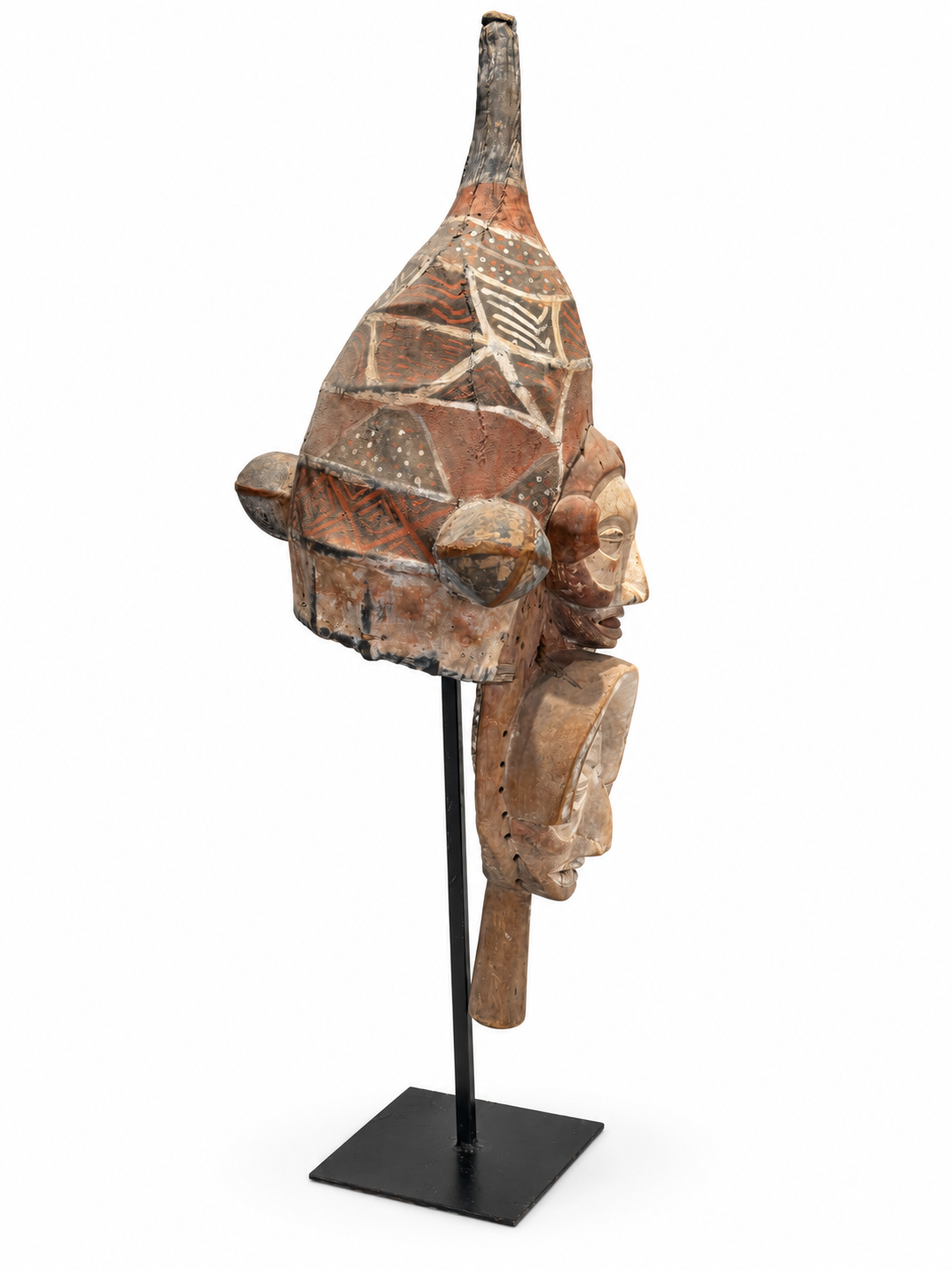 Belgian Congo Bayaka Mask, Circa 1930