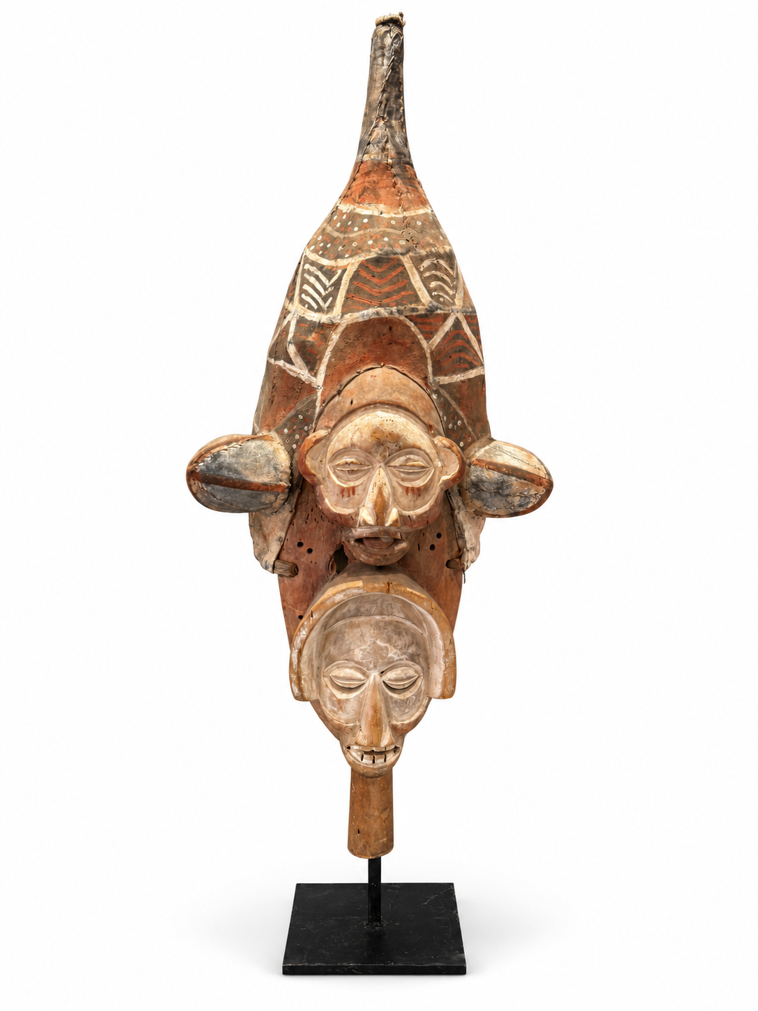 Belgian Congo Bayaka Mask, Circa 1930
