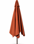Rust Orange Outdoor Patio Umbrella