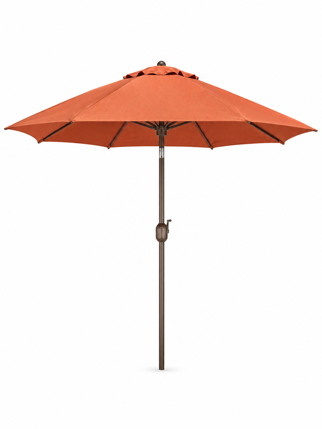 Rust Orange Outdoor Patio Umbrella