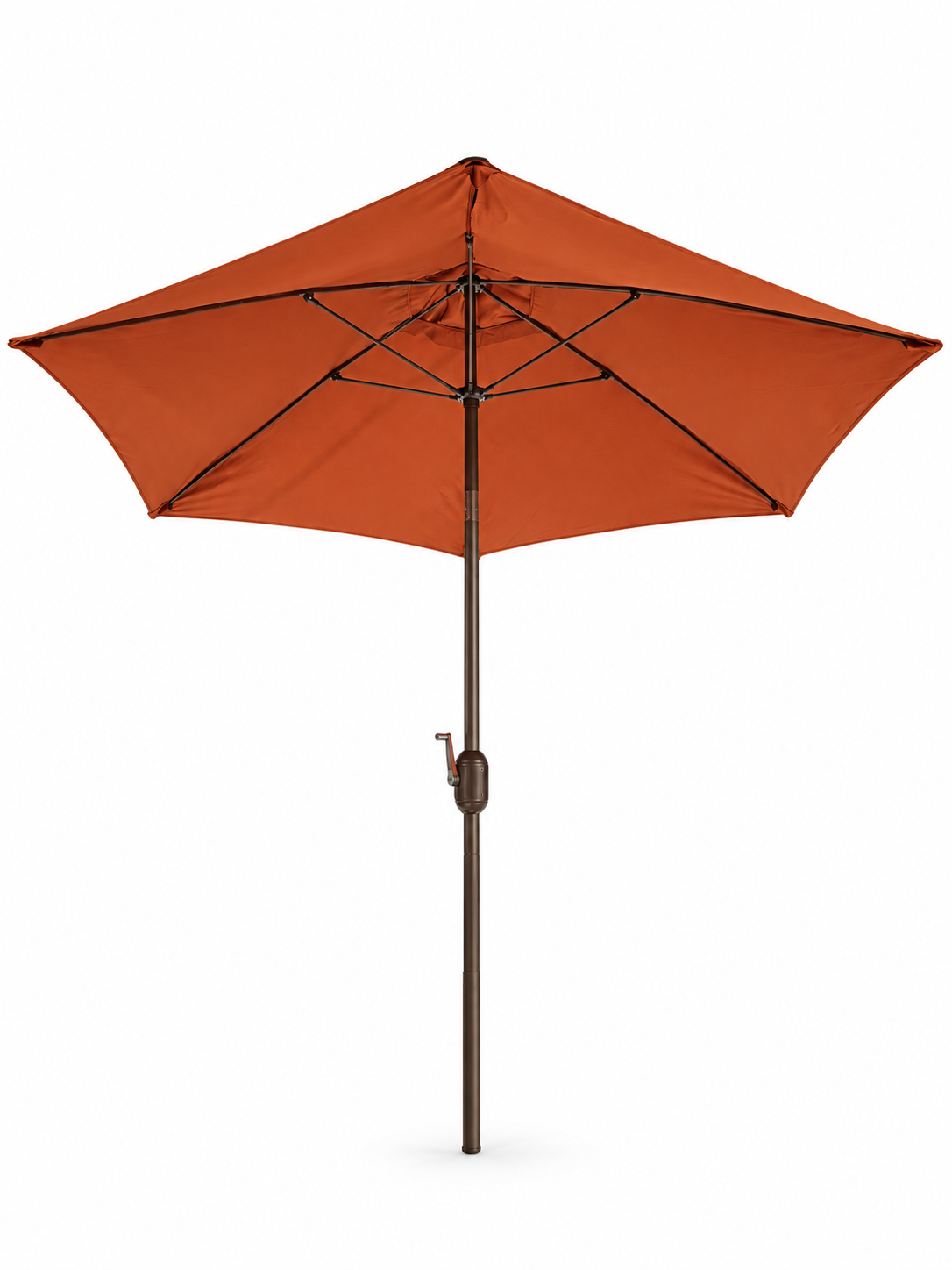 Rust Orange Outdoor Patio Umbrella