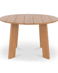 Delta - Round Outdoor Dining Table - Natural