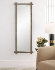 Abanu - Ribbed Gold Dressing Mirror