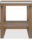 Sonnet - Rectangular End Table - Gray