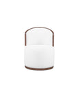 Rossi - Swivel Dining Chair - Cream / White