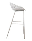 Piazza - Outdoor Barstool Barstool (Set of 2) - White