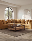 Davie - Corner Chair - Golden Yellow