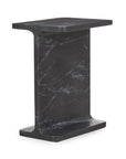 Delaney - Marble Rectangle Accent Table