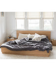 Round Off - King Bed - Natural Oak