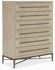 Cascade - 6-Drawer Chest - Light Brown