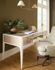 EC - Paula Executive Swivel Tilt Chair - Beige