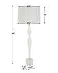 Helena - Slender Table Lamp - White