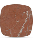 Caro - Side Table Alicante Marble - Rosso / Red