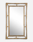 Felix - Rectangle Mirror - Brass