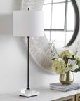 Ciara - Sleek Buffet Lamp - Black