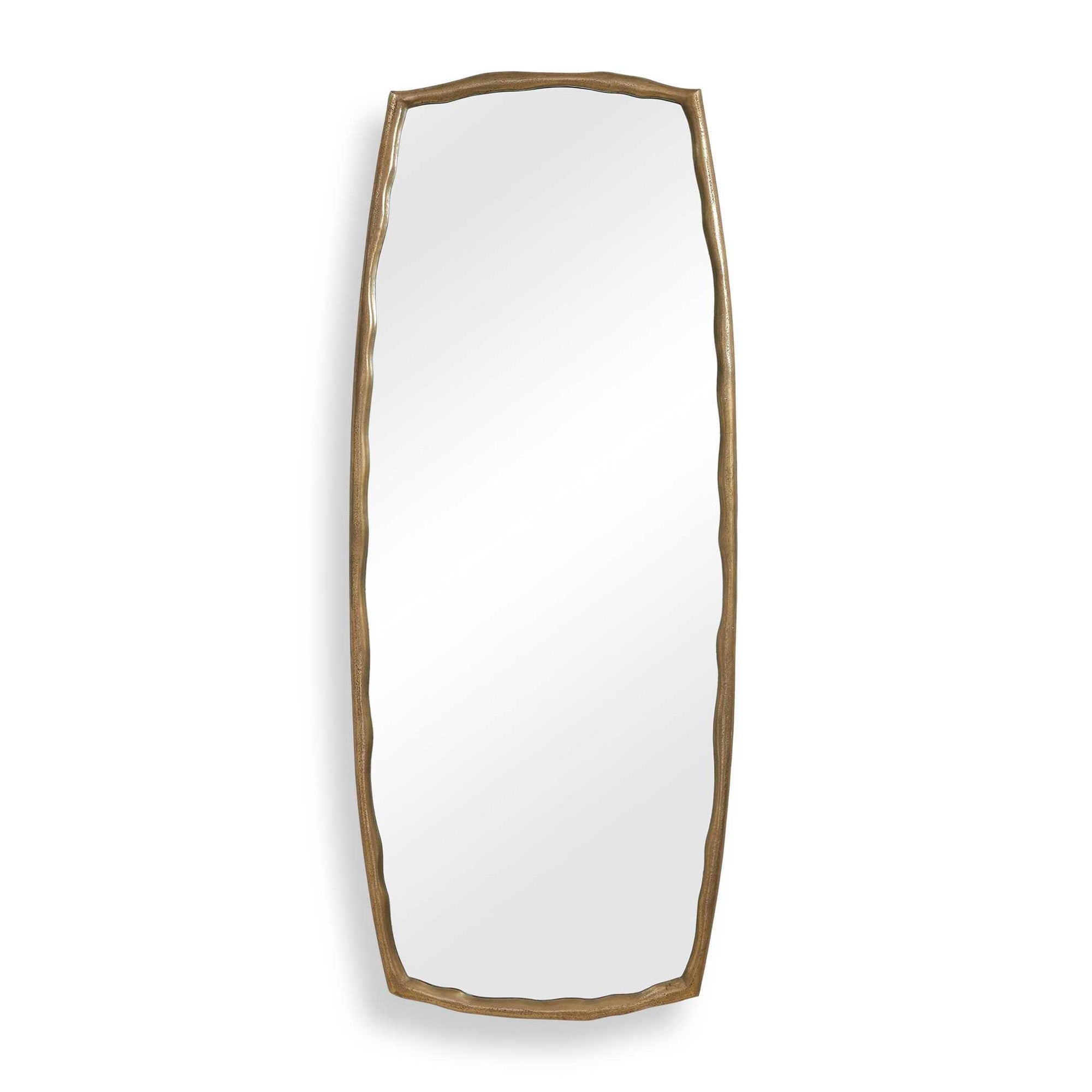 Adair - Tall Mirror - Antique Brass / Gold