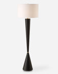 Layla - Black Tapered Floor Lamp