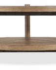 Vineyard Row - 44" Round Cocktail Table - Light Brown
