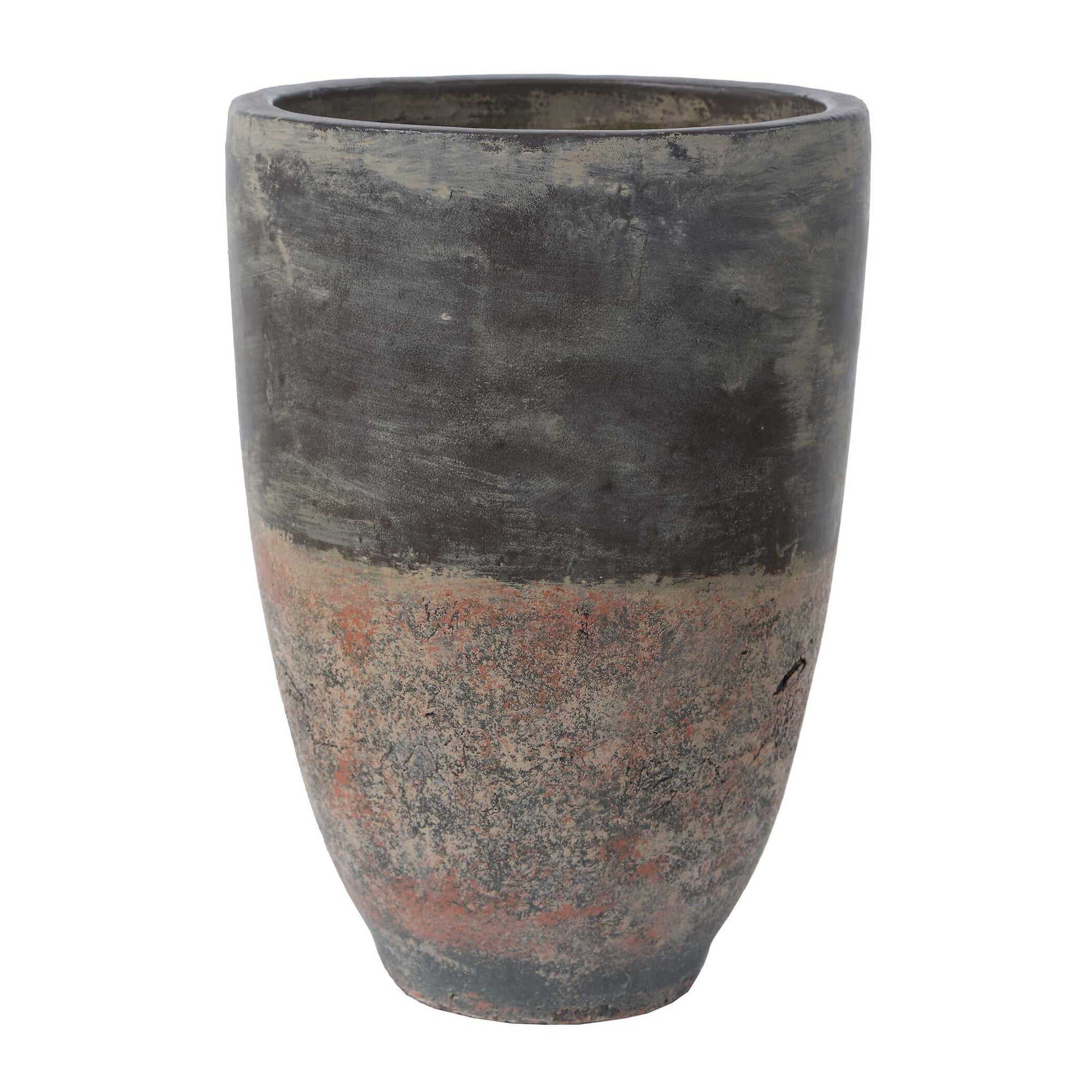 Emberwash - Planters (Set of 2) - Black / Brown
