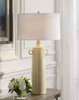 Florero - Pale Yellow Table Lamp