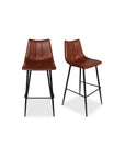 Alibi - Barstool (Set of 2) - Brown