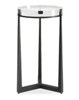 Midas - Round Accent Table - Dark Bronze