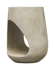 Lithos - Outdoor Accent Table - Gray