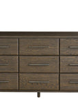Modern - Nine Drawer Dresser