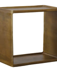 Derwent - Antique Brass Side Table