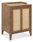 Archives - Two-Door Nightstand - Dark Brown