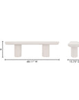 Rocca - Bench - Cream