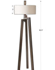 Mondovi - Modern Floor Lamp - Dark Brown