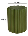 Taffy - Accent Table - Dark Green