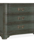 Charleston - Three-Drawer Accent Chest - Dark Green