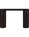 Povera - Acacia Wood Console Table - Black