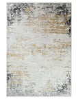 Ulen - Abstract 9.5 X 13 Rug - Pearl Silver