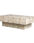 Kotoa - Bleached Coffee Table - White,Woodtone