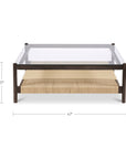 Walker - Coffee Table - Brown
