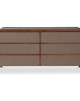 Rye - 6 Drawer Dresser - Warm Brown