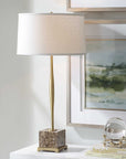 Booker - Table Lamp - Thin Brass