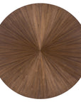 Eleana - Round Dining Table With One Leaf - Medium Wood