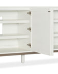 Melange - Passerine 4-Door Credenza - White