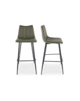 Alibi - Barstool (Set of 2) - Dark Green