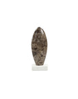 Boda - Sculpture Dark Emperador Marble - Brown