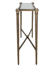 Amara - Console Table - Antique Brass