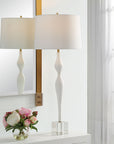 Helena - Slender Table Lamp - White