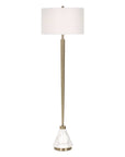 Curran - Tapered Metal Floor Lamp - White