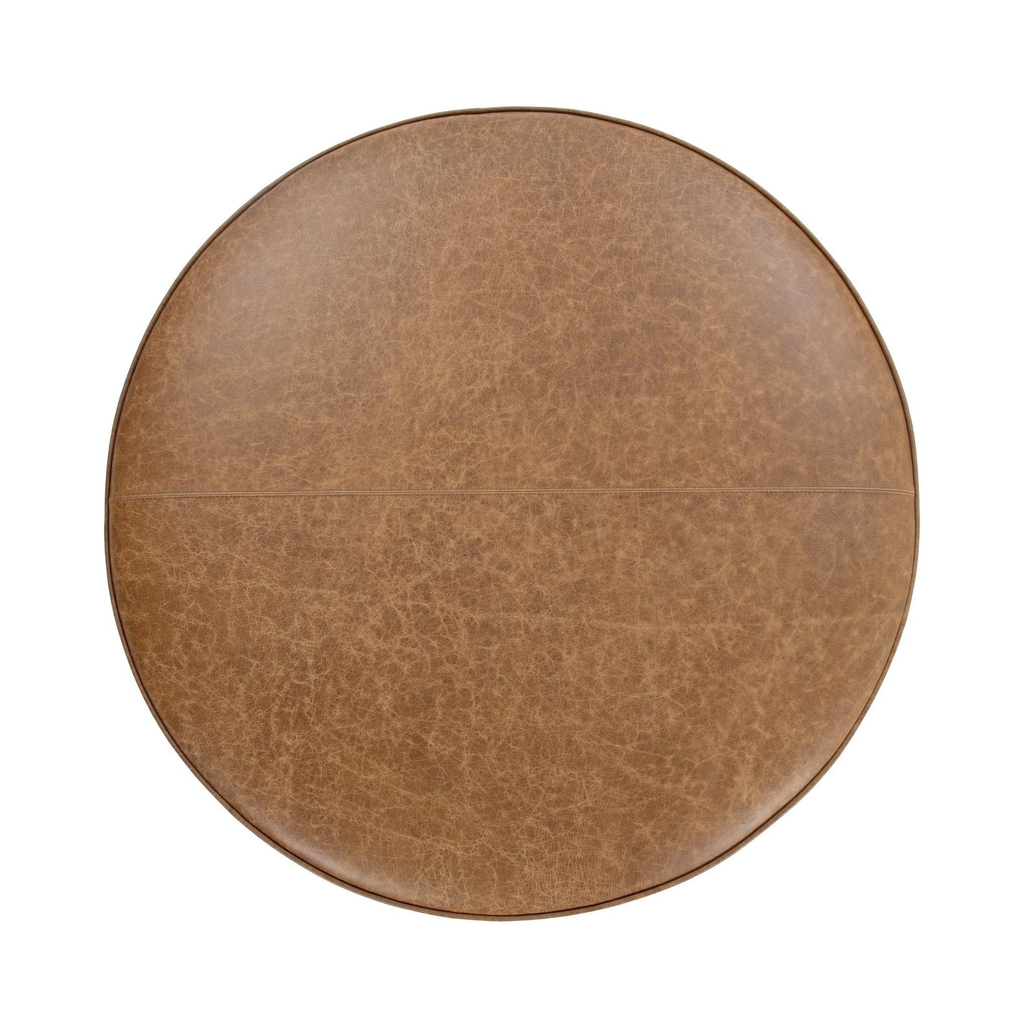 Clair - Leather Round Table