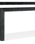 Melange - Halen Nesting Sofa Tables - Black