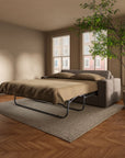 Kiran - Sleeper Sofa - Warm Charcoal